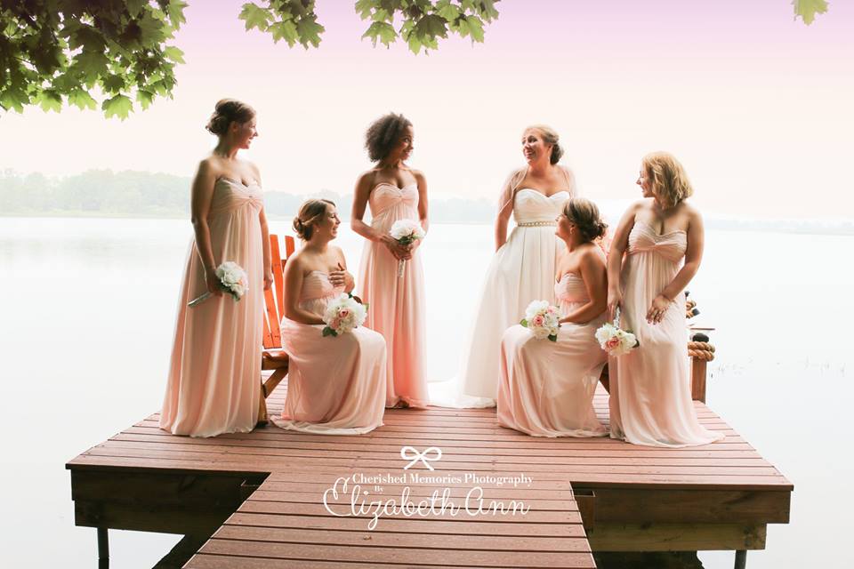 MEGAN AND HER BRIDESMAIDS