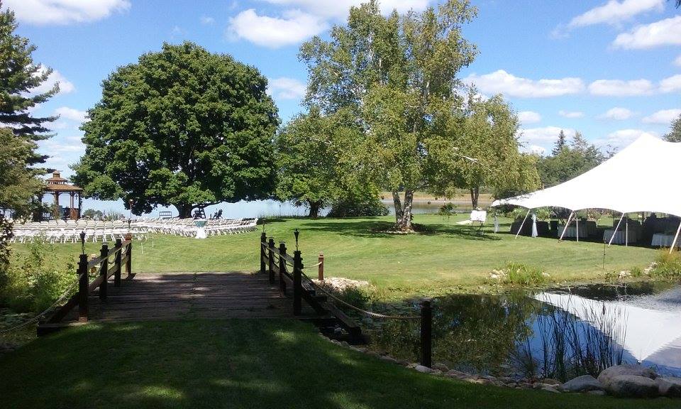 Enter the Island over the Bridge